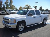 2012 Summit White Chevrolet Silverado 1500 LT Crew Cab #55956900