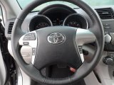 2012 Toyota Highlander SE Steering Wheel