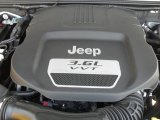 2012 Jeep Wrangler Sahara Arctic Edition 4x4 3.6 Liter DOHC 24-Valve VVT Pentastar V6 Engine