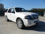 2012 White Platinum Tri-Coat Ford Expedition Limited #55956578