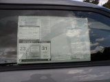 2012 Scion tC  Window Sticker