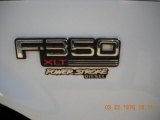 1997 Ford F350 XLT Regular Cab Marks and Logos
