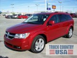 2010 Inferno Red Crystal Pearl Coat Dodge Journey SXT AWD #55956837