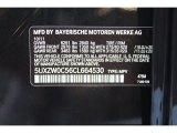 2012 BMW X5 xDrive35d Info Tag