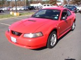 2002 Torch Red Ford Mustang V6 Coupe #56013503