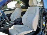 2011 BMW 1 Series 135i Convertible Taupe Interior
