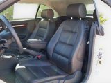 2009 Audi A4 2.0T Cabriolet Black Interior