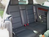 2009 Audi A4 2.0T Cabriolet Black Interior
