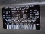 2011 Santa Fe Color Code for Mineral Gray - Color Code: IM