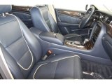 2009 Jaguar XJ Super V8 Portfolio Navy/Barley Interior