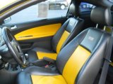 2006 Chevrolet Cobalt SS Supercharged Coupe Ebony/Yellow Interior