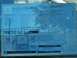 2012 Mercedes-Benz GL 550 4Matic Window Sticker