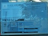 2012 Mercedes-Benz GL 550 4Matic Window Sticker