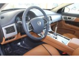 2012 Jaguar XF Supercharged London Tan/Navy Interior