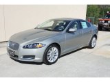 Cashmere Metallic Jaguar XF in 2012