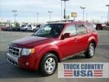 2010 Sangria Red Metallic Ford Escape Limited V6 4WD #56014016