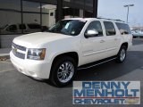 2008 White Diamond Tricoat Chevrolet Suburban 1500 LTZ 4x4 #56014015