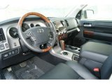 2012 Toyota Tundra Platinum CrewMax 4x4 Black Interior