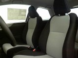 2012 Toyota Yaris L 3 Door Ash Gray Interior