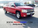 2011 Victory Red Chevrolet Silverado 1500 LT Extended Cab 4x4 #56013941