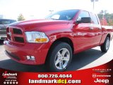 2012 Flame Red Dodge Ram 1500 Express Quad Cab #56013610