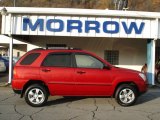 2009 Volcanic Red Kia Sportage LX #56013574