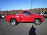 Flame Red Dodge Ram 1500 in 2004