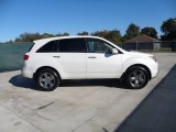 Aspen White Pearl Acura MDX in 2008