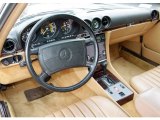 1986 Mercedes-Benz SL Class 560 SL Roadster Palomino Interior
