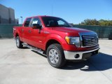 2011 Red Candy Metallic Ford F150 XLT SuperCrew 4x4 #56087131