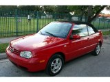 2001 Tornado Red Volkswagen Cabrio GLX #56087117