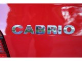 2001 Volkswagen Cabrio GLX Marks and Logos