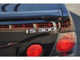 2003 Lexus IS 300 Sedan Marks and Logos