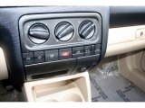 2001 Volkswagen Cabrio GLX Controls