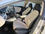 2009 Volkswagen CC VR6 4Motion Cornsilk Beige Two-Tone Interior