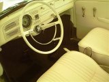 1966 Volkswagen Beetle Custom Coupe White Interior