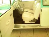 1966 Volkswagen Beetle Custom Coupe White Interior