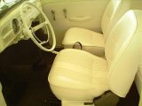 1966 Volkswagen Beetle Custom Coupe White Interior