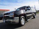 2004 Black Chevrolet Silverado 1500 LS Regular Cab 4x4 #56087045