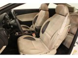 2009 Pontiac G6 GXP Coupe Light Taupe Interior