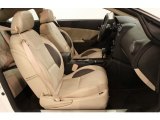 2009 Pontiac G6 GXP Coupe Light Taupe Interior