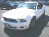 2010 Performance White Ford Mustang V6 Premium Convertible #56087035