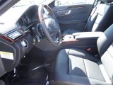 2012 Mercedes-Benz E 350 Sedan Black Interior