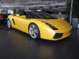 2008 Giallo Halys (Yellow) Lamborghini Gallardo Spyder E-Gear #56087381
