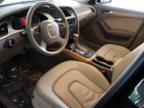 2009 Audi A4 2.0T quattro Avant Cardamom Beige Interior