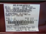 2008 Grand Marquis Color Code for Dark Toreador Red Metallic - Color Code: JL