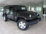 2007 Black Jeep Wrangler Unlimited X 4x4 #56087708