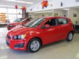 2012 Victory Red Chevrolet Sonic LT Hatch #56086942