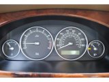 2008 Jaguar X-Type 3.0 Sedan Gauges