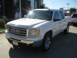 2012 White Diamond Tricoat GMC Sierra 1500 SLE Crew Cab #56087328